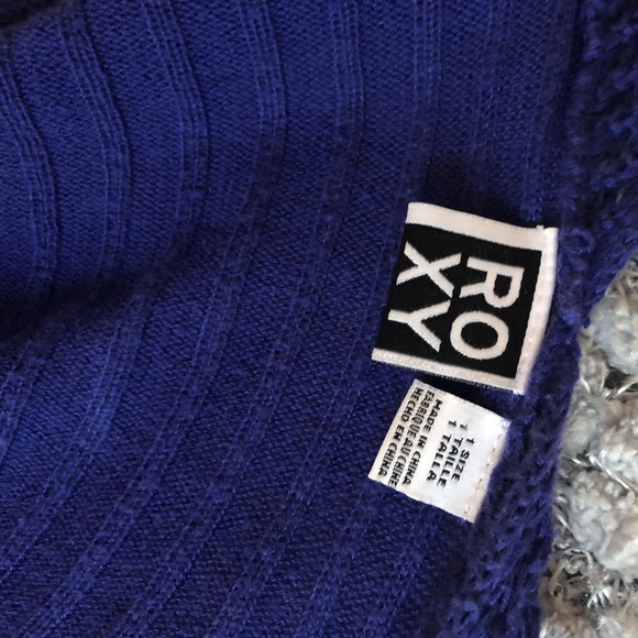 Slouchy violet sweater vest from Roxy - Picture 3 of 3